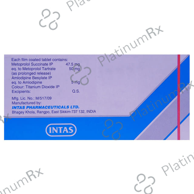 Embeta AM 50/5mg Tablet PR 10s