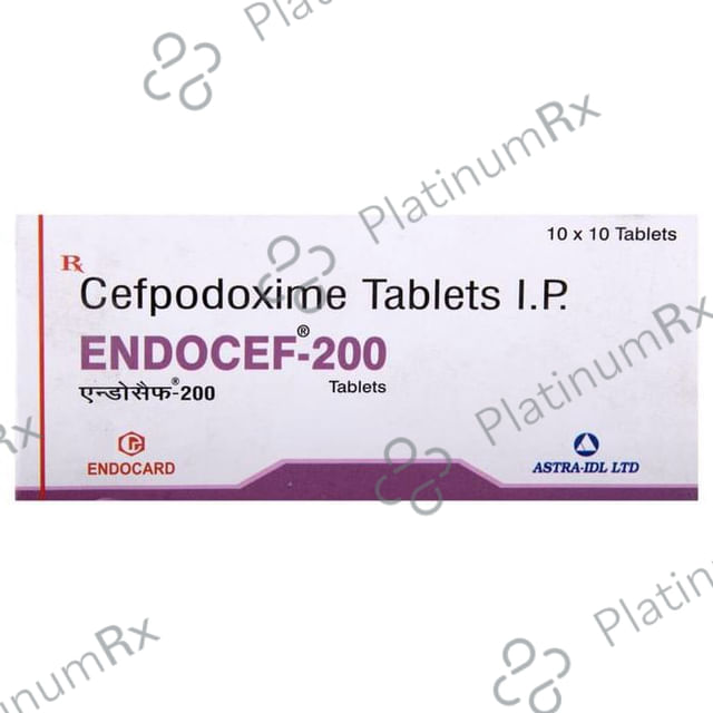Endocef 200 Tablet