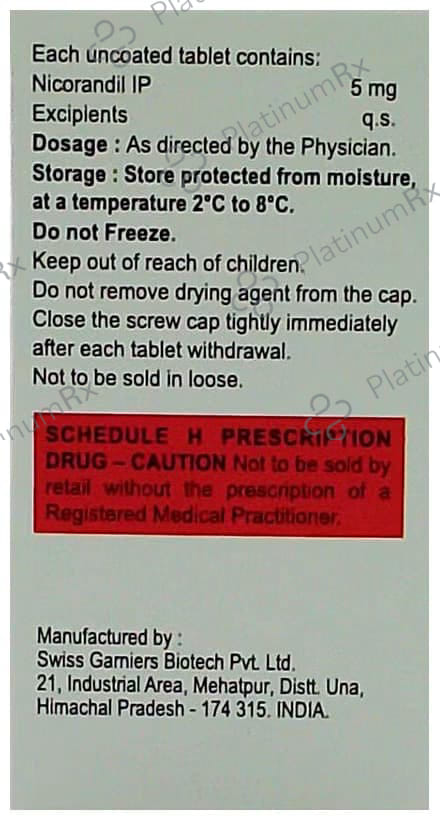Nexcoran 5mg Tablet 20s