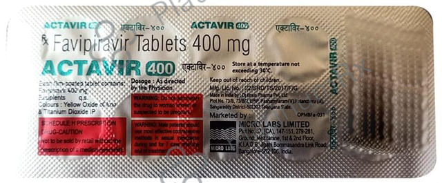 Actavir 400mg Tablet 10s