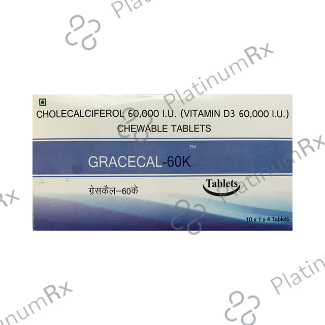 Gracecal 60k Chewable Tablet