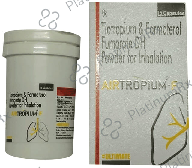 Airtropium F 12/18mcg Capsule 10s