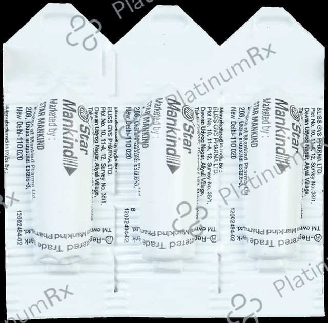 Nuforce CD 300mg Vaginal Suppository 3s