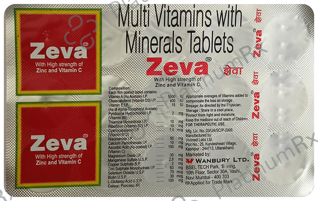 Zeva Tablet 15s