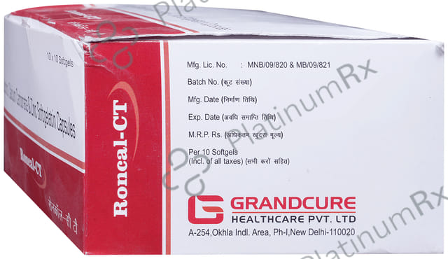 Roncal CT Soft Gelatin Capsule