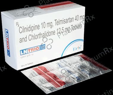 Lntrio 10 12.5/10/40mg Tablet 15s
