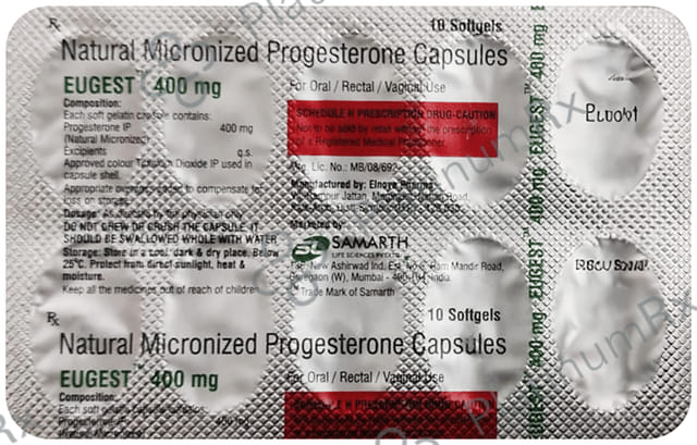 Eugest 400mg Capsule 10s