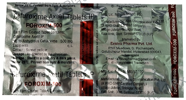 Foroxim 500 Tablet