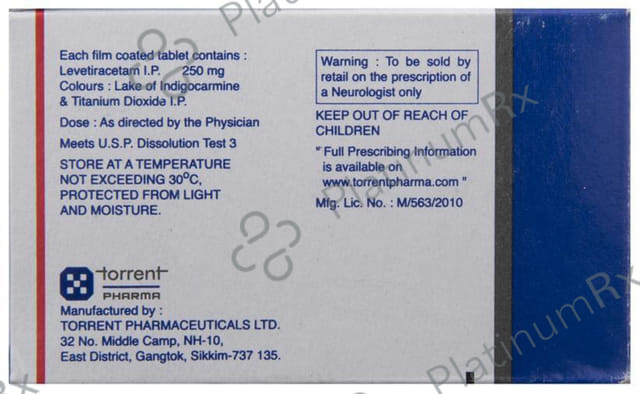 Torleva 250mg Tablet 10s