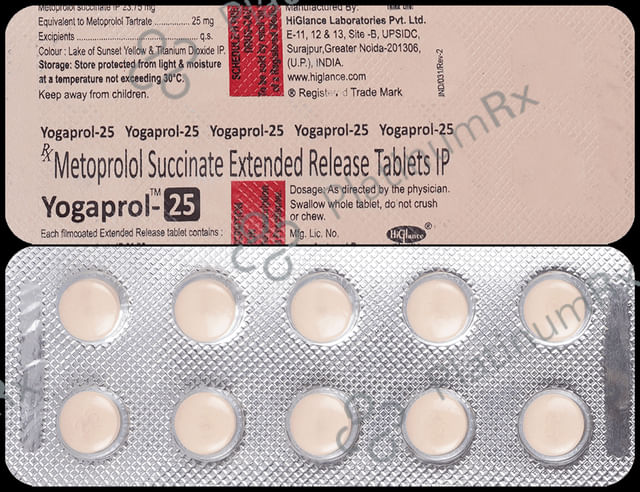 Yogaprol 25 Tablet ER