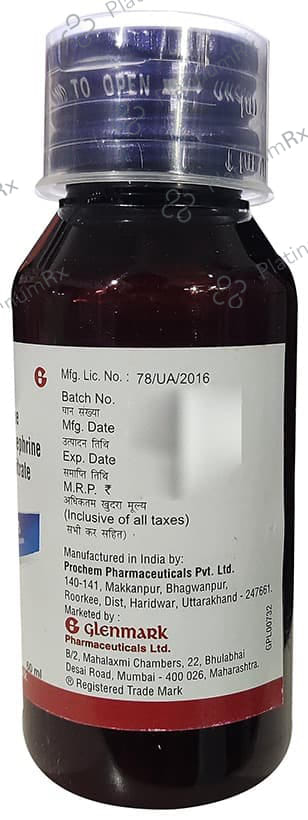 Glenpara Cold Ds Syrup 60ml