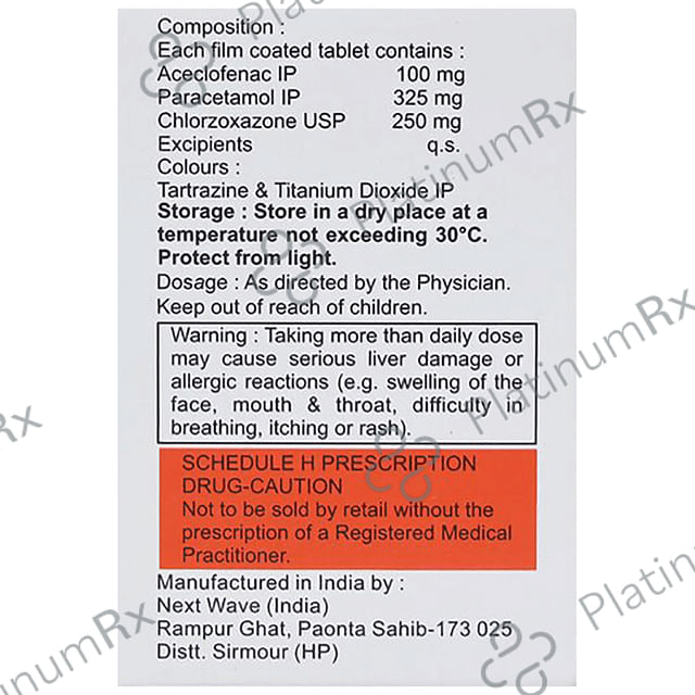Dolokind M 100/250/325mg Tablet 10s