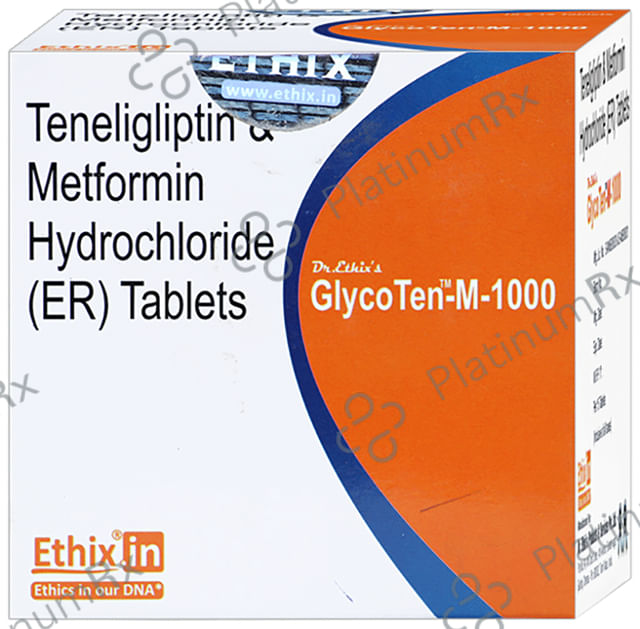 Glycoten-M 1000 Tablet ER