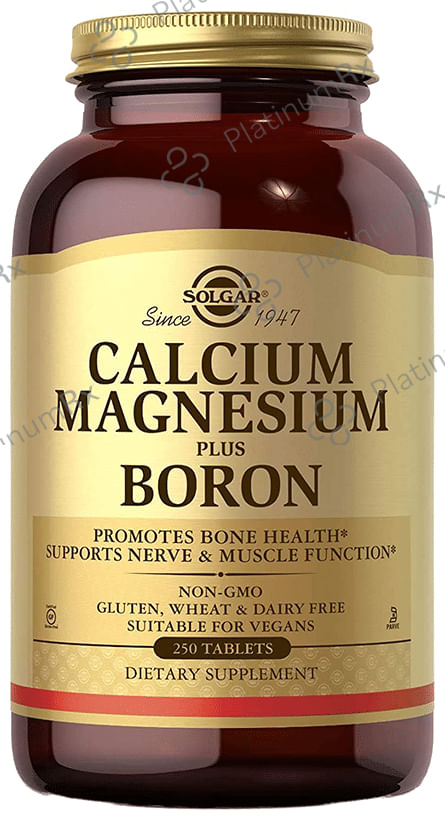 Solgar Calcium Magnesium Plus Boron Tablet