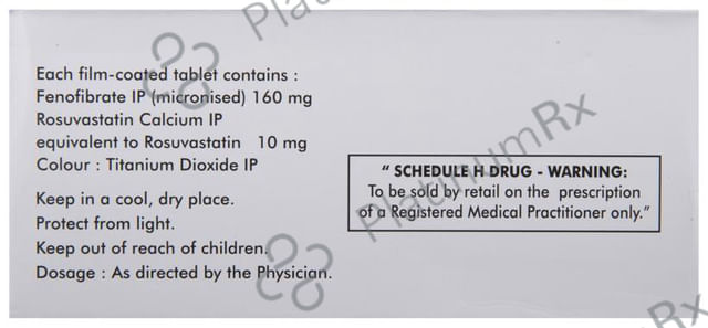 Turbovas F 160/10mg Tablet 10s