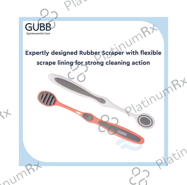 Gubb T+ Tongue Cleaner Grey & Pink