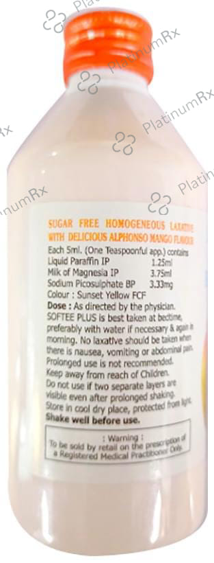 Softee Plus Syrup 200 Syrup