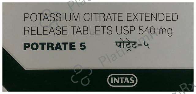 Potrate 540mg Tablet ER 10s