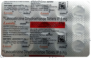 Levosiz 5mg Tablet 15s