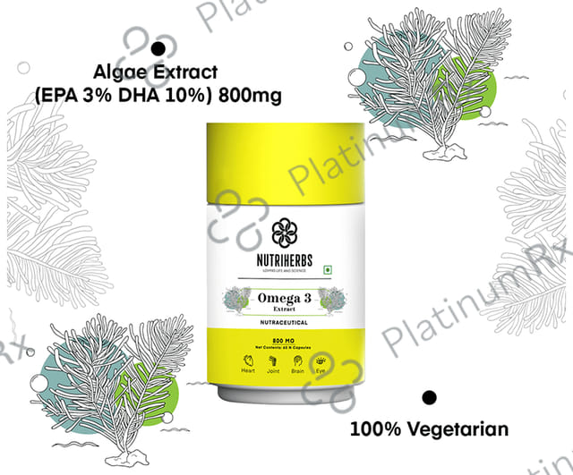 Nutriherbs Omega 3 Extract 800mg Capsule 60 capsules