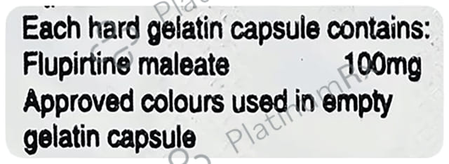 Flupirza 100mg Capsule 10s