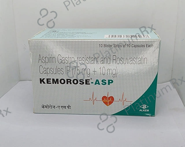 Kemorose ASP 10/75mg Capsule 10s