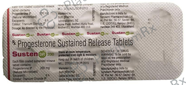 Susten 200mg Tablet SR 10s