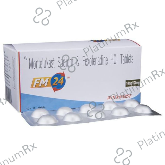 FM 24 120/10mg Tablet 10s