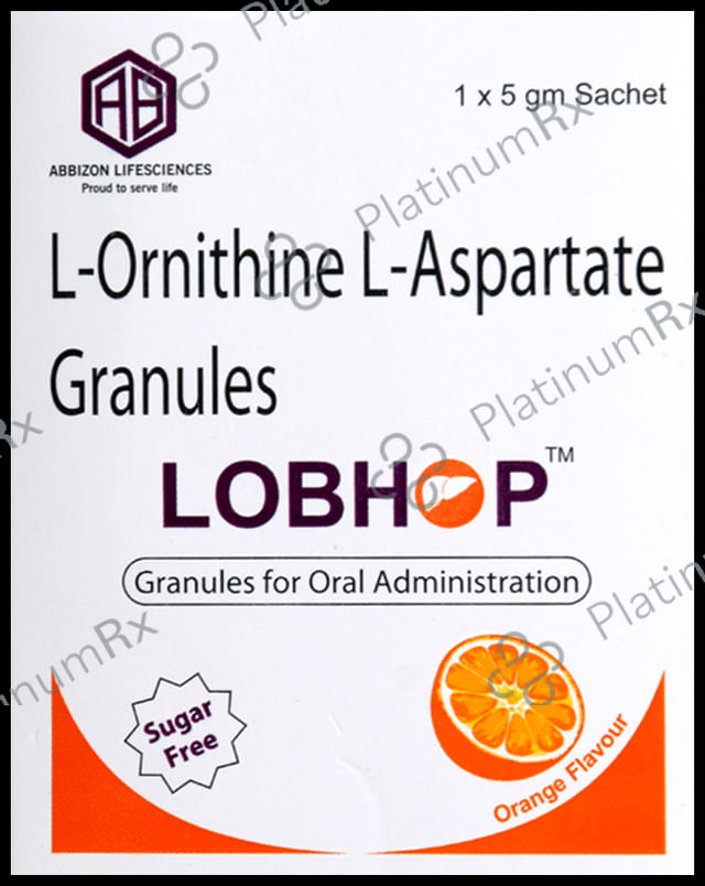 Lobhop Orange Sugar Free Granules 5gm