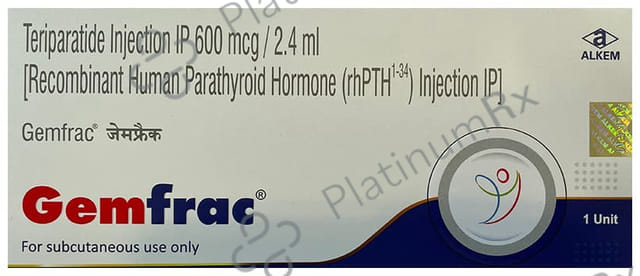 Gemfrac 600mcg Injection 1X2.4ml