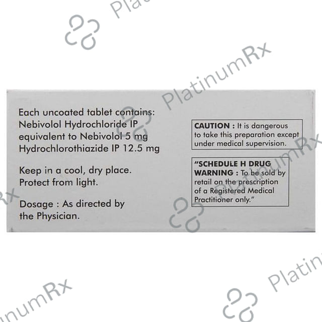 Nebilong H 12.5/5mg Tablet 10s
