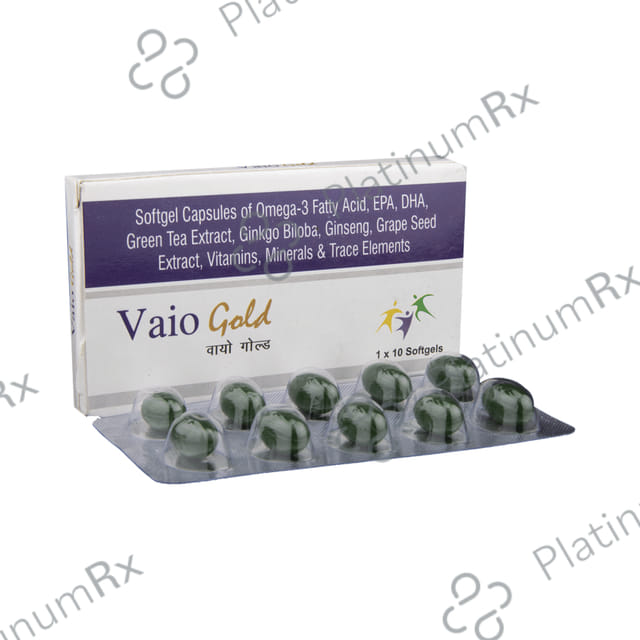 Vaio Gold Soft Gelatin Capsule
