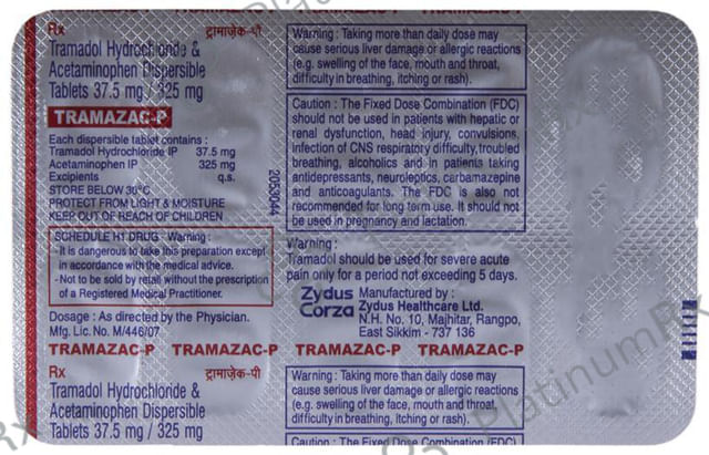 Tramazac-P Tablet DT