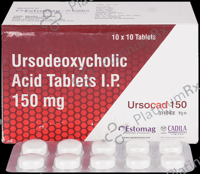 Ursocad 150mg Tablet 10s