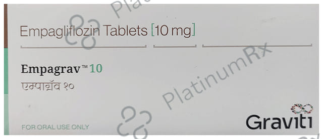 Empagrav 10mg Tablet 10s