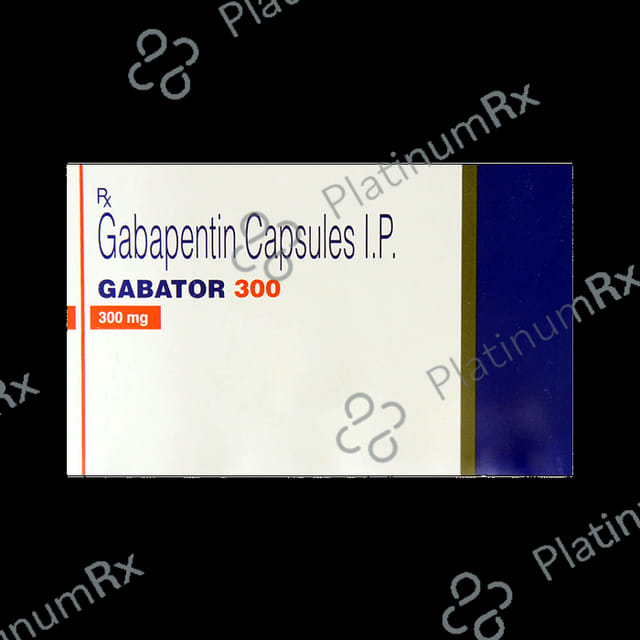 Gabator 300mg Capsule 10s