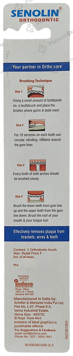 Senolin Orthodontic Brush 1s