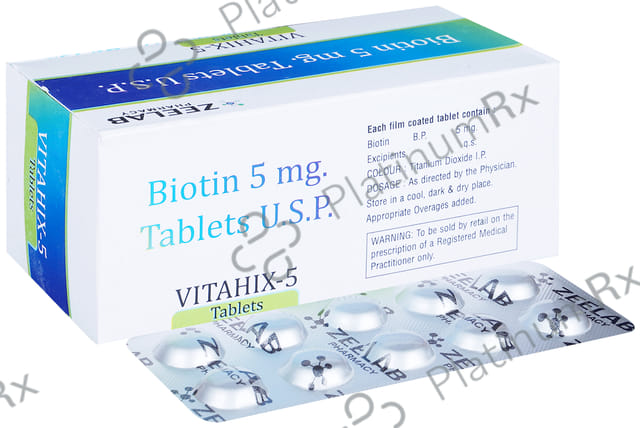 Vitahix 5 Tablet 10s