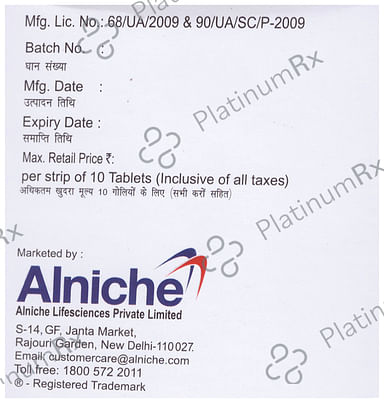 Alcofix Gold Tablet 10s
