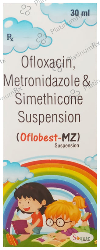 Oflobest-MZ Oral Suspension