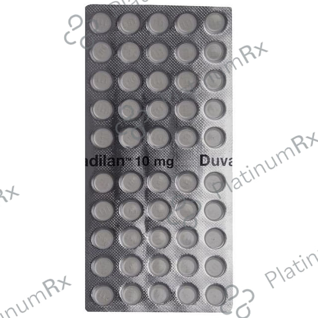 Duvadilan 10mg Tablet 50s