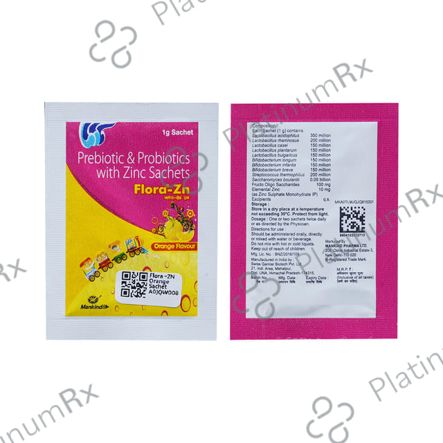 Flora ZN Orange Sachet 1gm