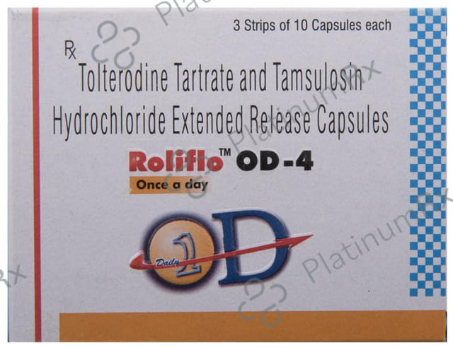 Roliflo OD 0.4/4mg Capsule ER 10s