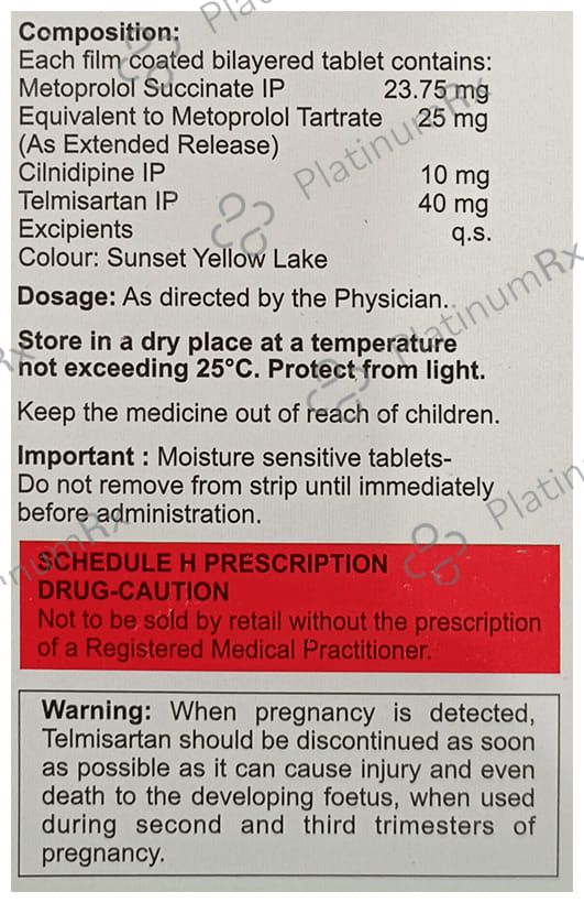 Metorythm Trio 25mg Tablet ER 15s