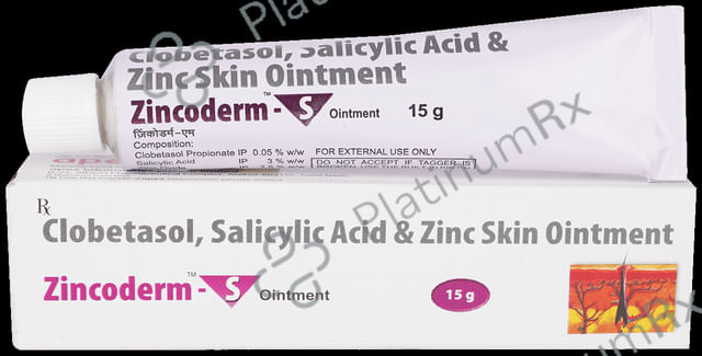 Zincoderm S Ointment 15gm