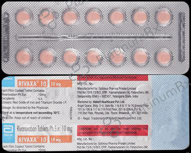 Rivaxa 10mg Tablet 14 s