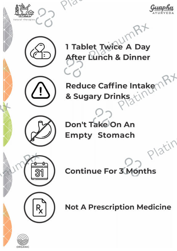 Guapha Ayurveda Men's Wellness Tablet