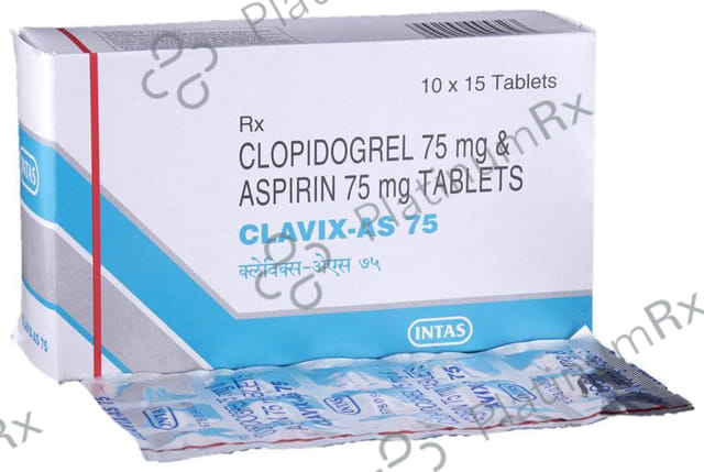 Clavix AS 75/75mg Tablet 15s