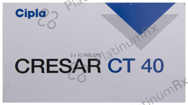 Cresar CT 40/12.5mg Tablet 10s