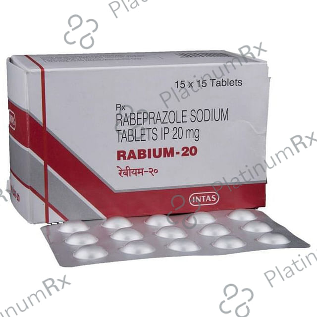 Rabium 20mg Tablet 15s